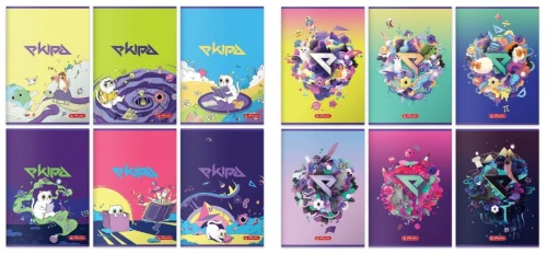 Zeszyt Herlitz Ekipa A5 60k. 70 g linia