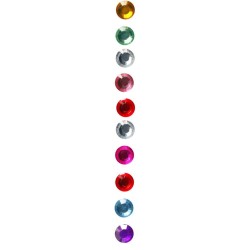 Kryształki Titanum Craft-Fun Series samoprzylepne 100 szt mix (EB882)