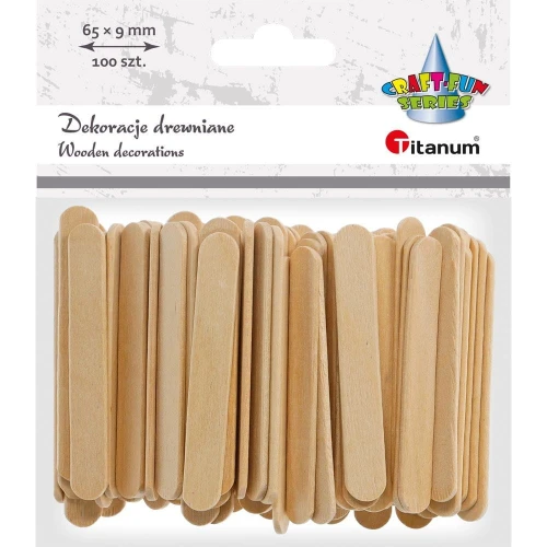Ozdoba drewniana Titanum Craft-Fun Series patyczki (175036X)