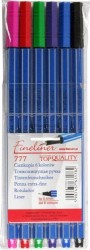 Cienkopis Top Quality Fineliner, mix 0,4 mm 6kol. (777)