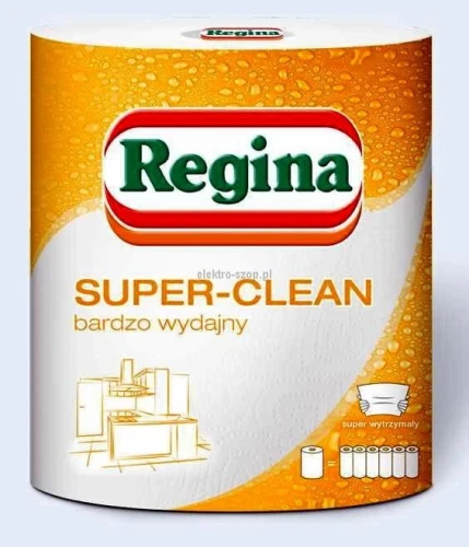 Ręcznik rolka Regina Super-Clean kolor: biały