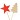 Ozdoba na piku Arpex gwiazdka/choinka (BN0103)