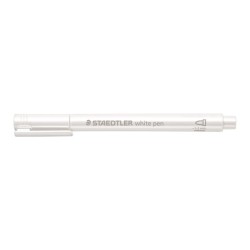Marker permanentny Staedtler metaliczny, biały 1-2 mm okrągła końcówka (8323-0)