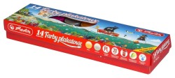 Farby plakatowe Herlitz kolor: różne 20 ml 14 kol. (9567207)