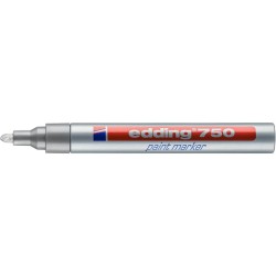 Marker specjalistyczny Edding, srebrny 2,0-4,0 mm okrągła końcówka (750/054/S ED)