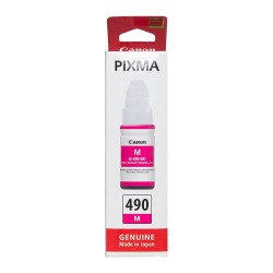 Tusz Canon GI-490  do  Canon PIXMA G1400/G2400/G3400 | 70ml | magenta