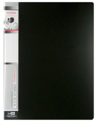 Teczka ofertowa PP Titanum A4 80 kieszeni 700g/m² czarna (TO80BC)