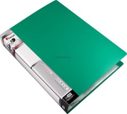 Teczka ofertowa PP Titanum A4 100 kieszeni zielona (TO100GR)