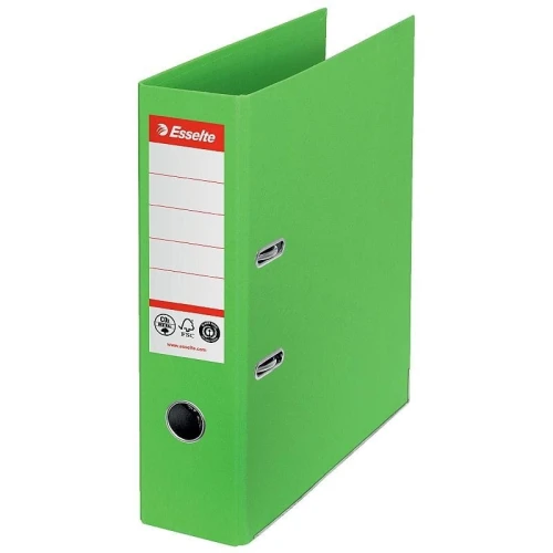 Segregator dźwigniowy Esselte No.1 neutralny pod względem emisji CO2 A4 zielony 75 mm (627567)