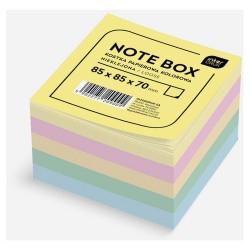 Kostka papierowa Interdruk - mix 85 mm x 85 mm x 70 mm (KOSPAPFKNK7)