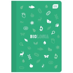 Zeszyt tematyczny Interdruk Biologia A5 60k. 70 g krata