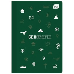 Zeszyt tematyczny Interdruk Geografia A5 60k. 70 g krata