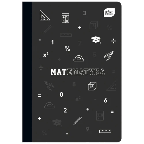 Zeszyt tematyczny Interdruk Matematyka A5 60k. 70 g krata