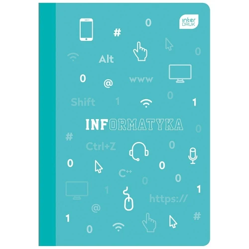 Zeszyt tematyczny Interdruk Matematyka A5 60k. 70 g krata