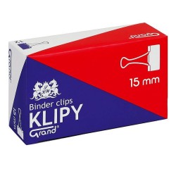 Klip Grand czarny 15 mm (110-1091)