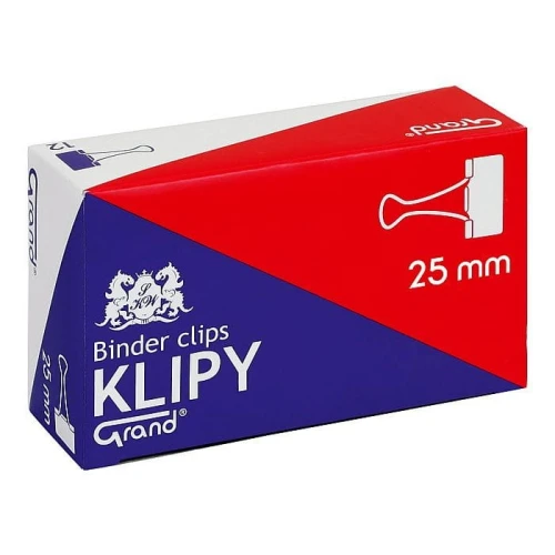 Klip Grand czarny 25 mm (110-1093)