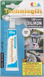 Klej w tubie Technicqll silikon 20 ml (S-013)