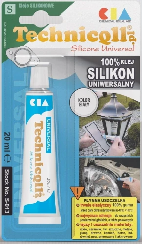 Klej w tubie Technicqll silikon 20 ml (S-013)