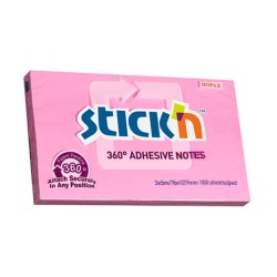Notes samoprzylepny Stick'n 360 stopni zielony 100k 127 mm x 76 mm (21558)