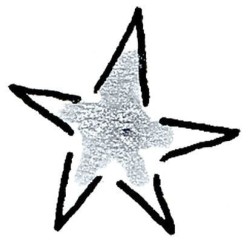 Zakreślacz Faber Castell, srebrny 1-5 mm (154661)