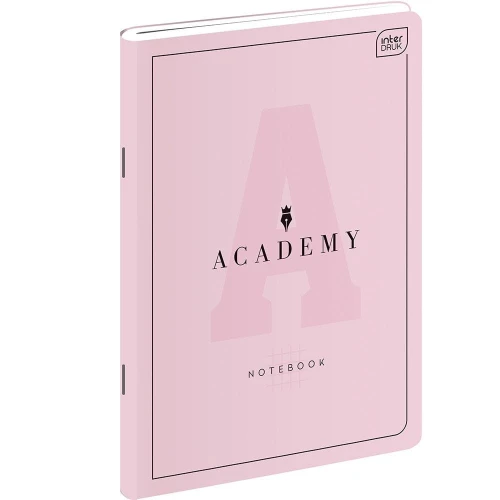 Zeszyt Interdruk ACADEMY Pastel A5 60k. 90 g krata (5902277299208)