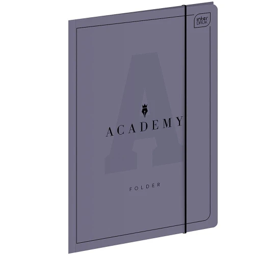 Teczka kartonowa na gumkę Interdruk ACADEMY A4+ (5902277299336)