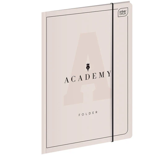Teczka kartonowa na gumkę Interdruk ACADEMY A4+ (5902277299376)