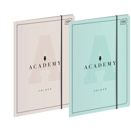 Teczka kartonowa na gumkę Interdruk ACADEMY A4+ (5902277299376)