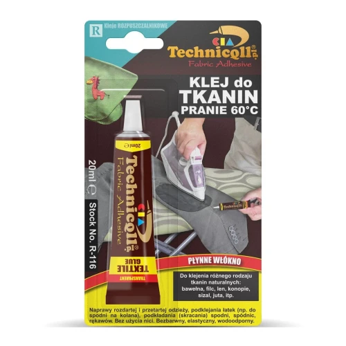 Klej w tubie Technicqll do tkanin 20 ml (R-116)