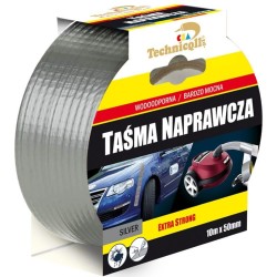 Taśma specjalnego przeznaczenia Technicqll srebrna 10 m (T-284)