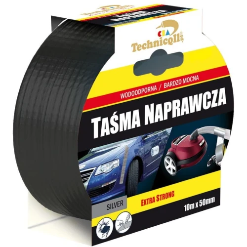 Taśma specjalnego przeznaczenia Technicqll czarna 50 mm 10 m (T-291)