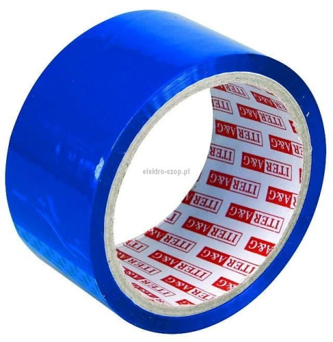 Taśma pakowa Iter A&amp;G niebieska 48 mm 50 yd