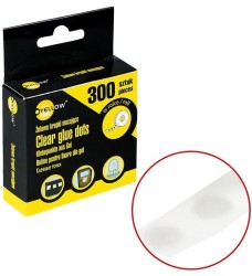Żelowe kropki mocujące w rolce Yellow One YL-10300