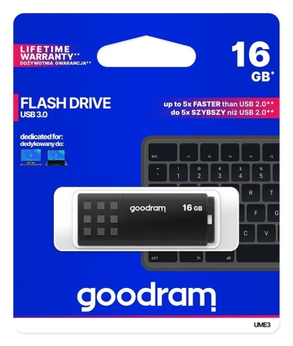 Pendrive Goodram 16 GB (UME3-0160K0R11)