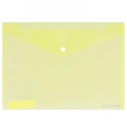 Teczka plastikowa na zatrzask Starpak A5 kolor: mix (449980)