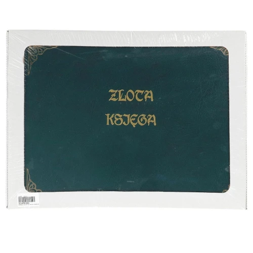 Kronika Barbara złota księga - zielona 297 mm x 420 mm (0805820)