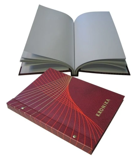 Kronika Warta NADRUK WIELOBARWNY - bordowy 100k. 250 mm x 345 mm (1829-319-061)