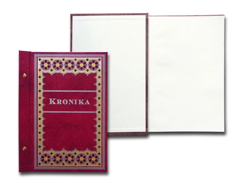 Kronika Warta NADRUK WIELOBARWNY - bordowy 100k. 250 mm x 345 mm (1829-319-061)