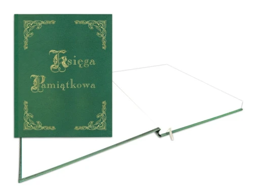 Kronika Warta KSIĘGA PAMIĄTKOWA - beżowy 100k. 255 mm x 320 mm (319-033)