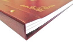 Kronika Warta - bordowy 100k. 415 mm x 297 mm (319-022)
