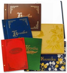 Kronika Warta KRONIKA ZŁOCONA PION - mix 100k. 250 mm x 345 mm (319-025,026,027,028)