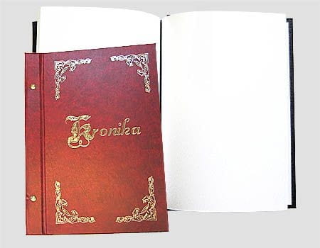 Kronika Warta KRONIKA ZŁOCONA PION - mix 100k. 250 mm x 345 mm (319-025,026,027,028)