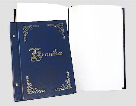 Kronika Warta KRONIKA ZŁOCONA PION - mix 100k. 250 mm x 345 mm (319-025,026,027,028)
