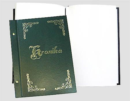 Kronika Warta KRONIKA ZŁOCONA PION - mix 100k. 250 mm x 345 mm (319-025,026,027,028)