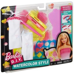 Zestaw kreatywny Barbie Zrób to sama - Akwarelowe wzory (fhw85)