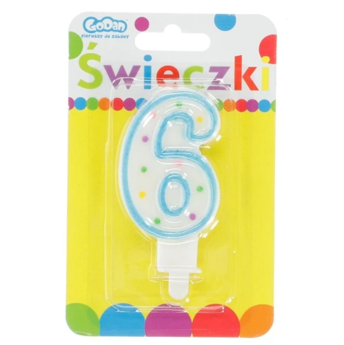 Świeczka urodzinowa Godan URODZINOWE (PF-SCK6)