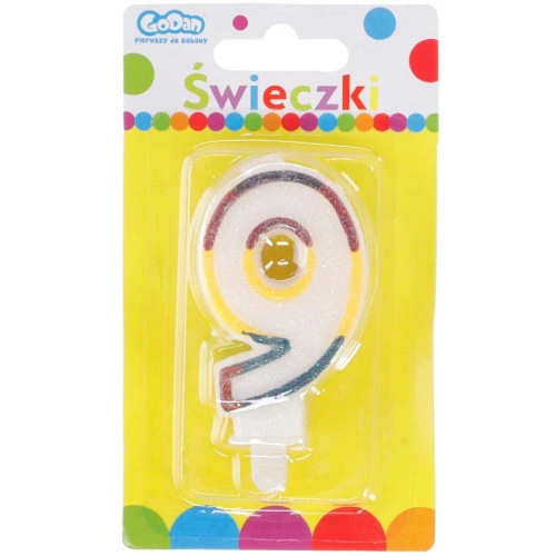 Świeczka urodzinowa Godan (SZ0101007/9)