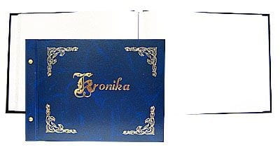 Kronika Warta KRONIKA ZŁOCONA POZIOM - mix 100k. 345 mm x 255 mm (319-029,030,031,032)