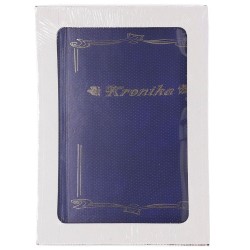 Kronika Barbara a4 pionowa nity - granatowa 100k. 210 mm x 300 mm