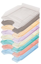 Szuflada na dokumenty Office Products - przezroczysty 254 mm x 60 mm x 346 mm (18016011-90)
